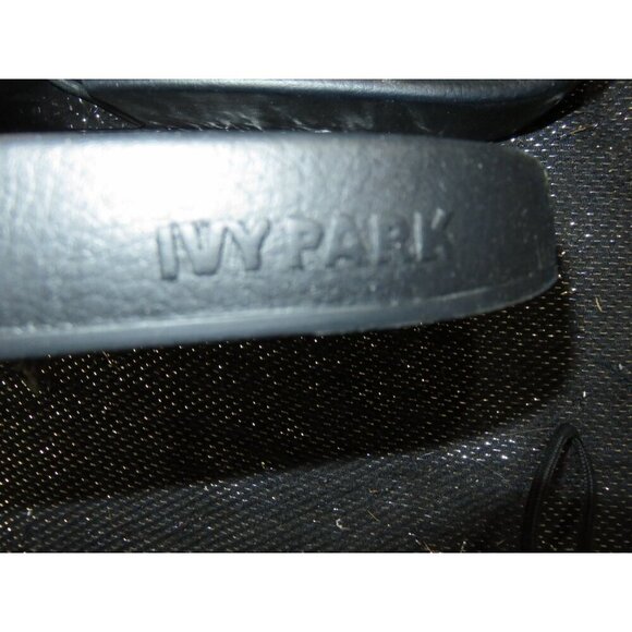 BOGO Adidas Ivy Park Black Mule Slides Sandals size 38 men's 5.5 women's 7.5 - Picture 2 of 4